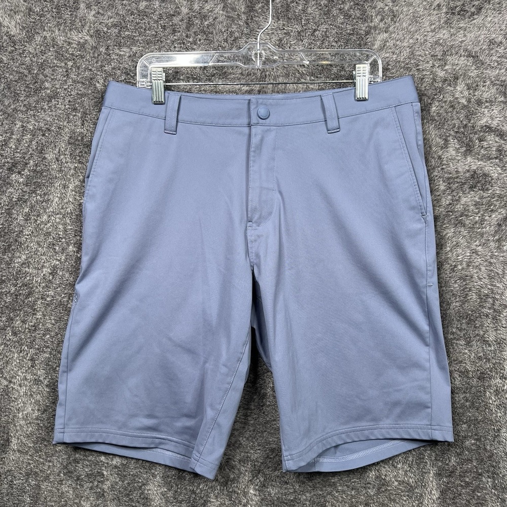 Rhone Commuter Shorts Mens 36 Blue Performance Tech Golf Casual 10" Inseam